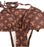 'LV' Brown Bikini Set