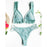 Summer Hangs Ruffle Bikini Set with Glitter Frill